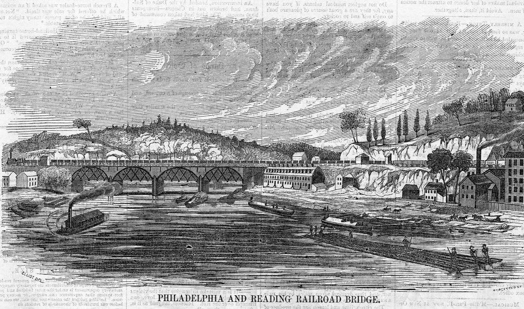 Detail of Railroad Bridge by Anonymous