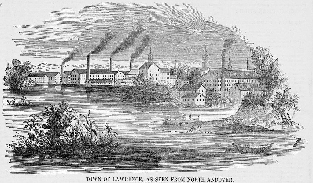 Detail of Lawrence, Massachusetts by Anonymous
