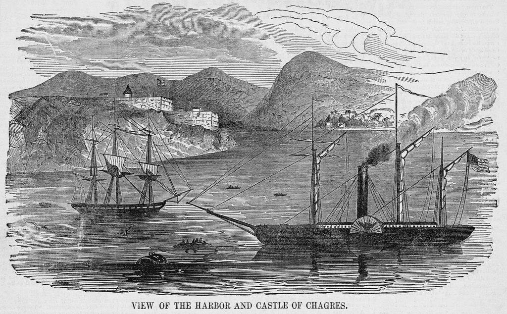 Detail of Castle of Chagres by Anonymous