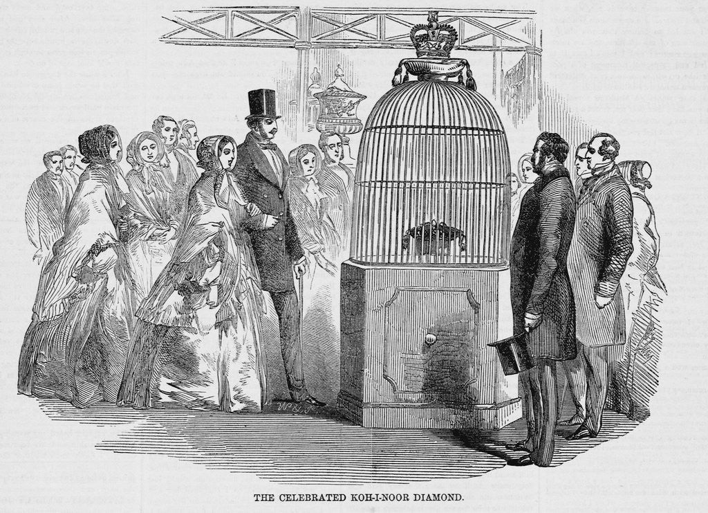 Detail of Koh-I-Noor Diamond by Anonymous