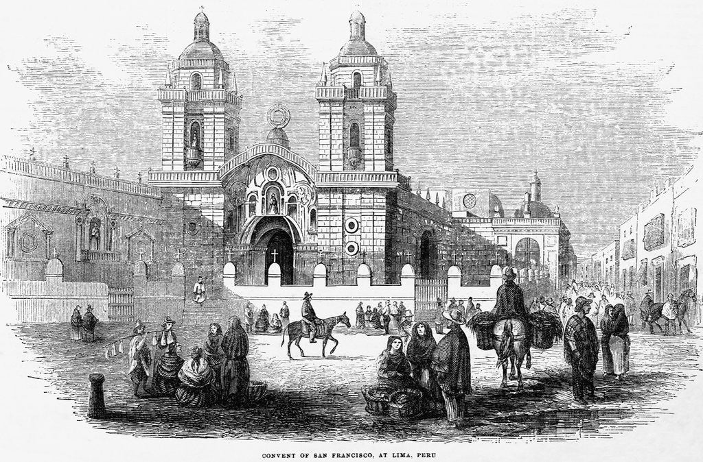 Detail of Convent of San Francisco by Anonymous