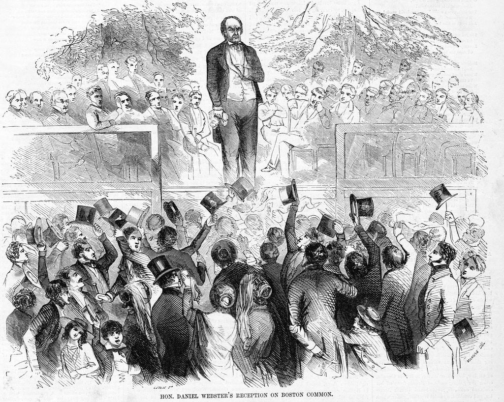 Detail of Daniel Webster by Anonymous