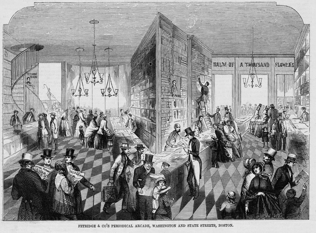 Detail of Periodical Arcade by Anonymous