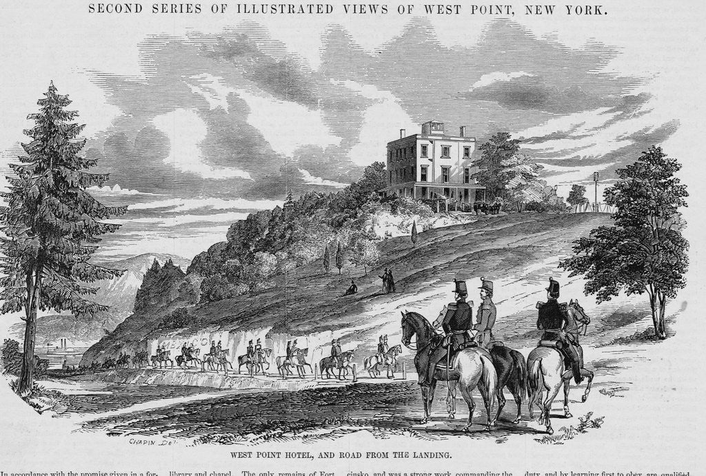 Detail of West Point Hotel by Anonymous