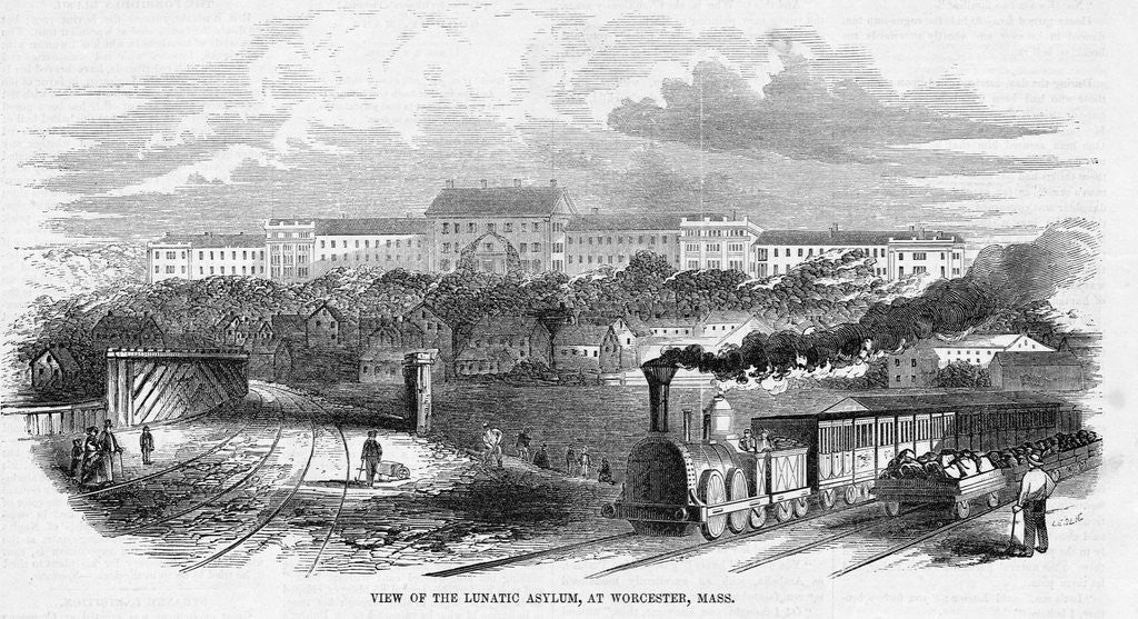 Detail of Worcester Sanatorium by Anonymous