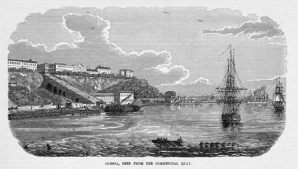 Detail of Port in Odessa by Anonymous