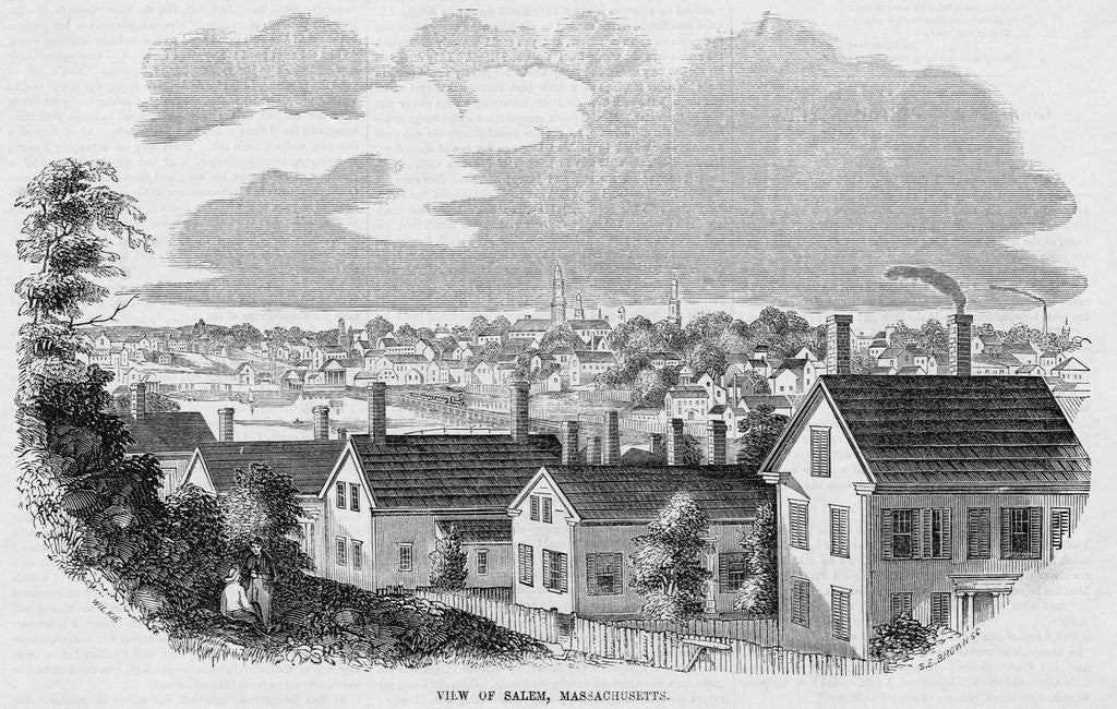 Detail of Salem, Massachusetts by Anonymous