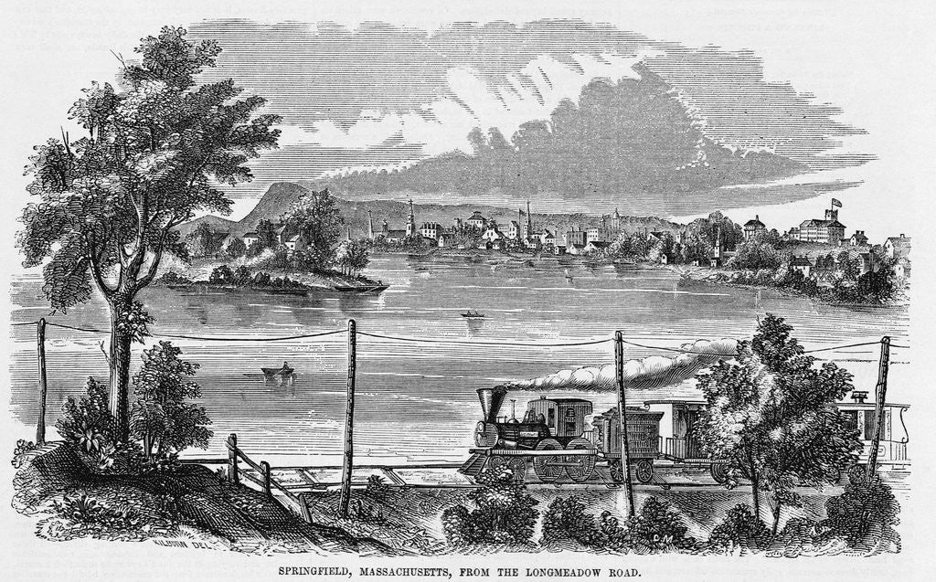 Detail of Springfield, Massachusetts by Anonymous