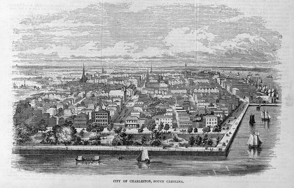 Detail of City of Charleston, South Carolina by Anonymous