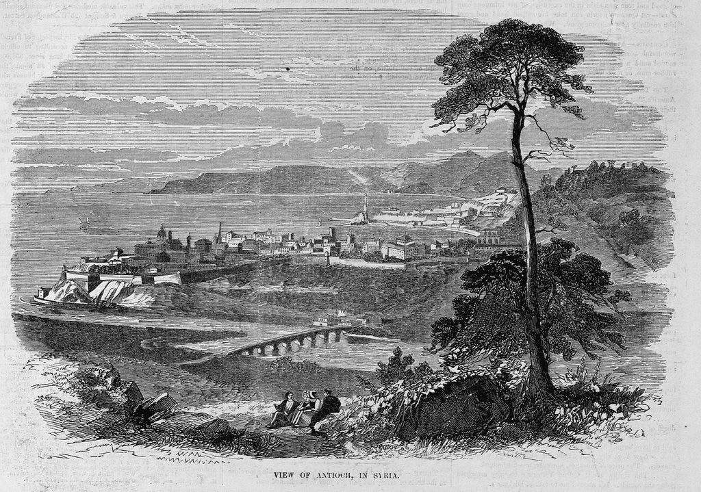 Detail of View of Antioch, in Syria by Anonymous