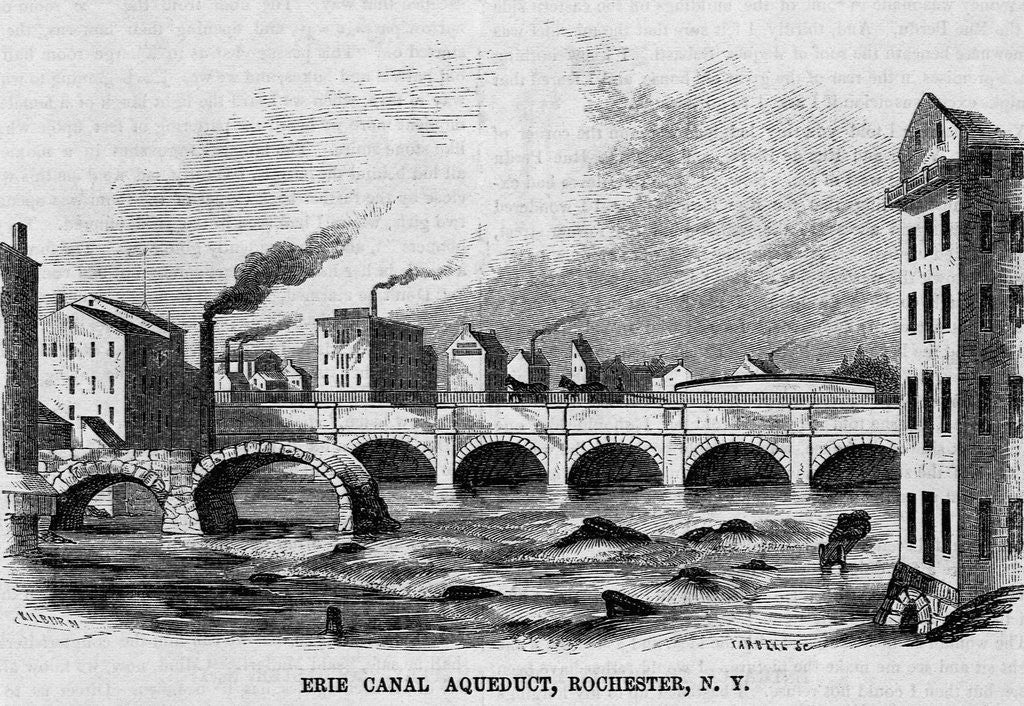 Detail of Erie Canal Aqueduct, Rochester, N. Y by Anonymous