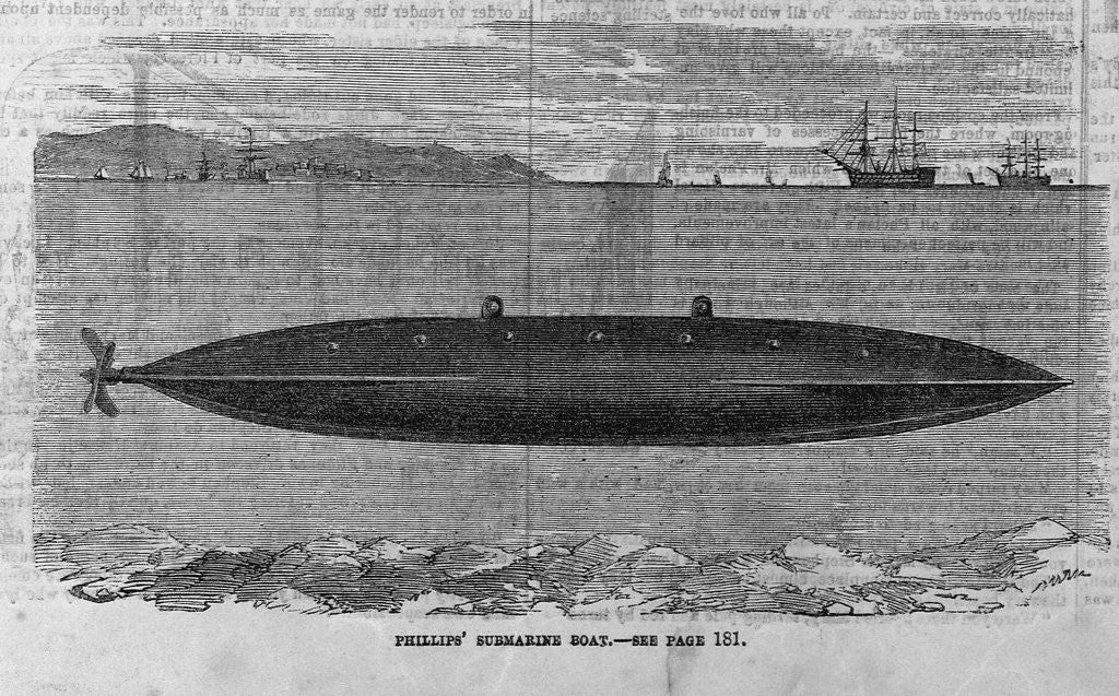 Detail of Philips' Submarine by Anonymous