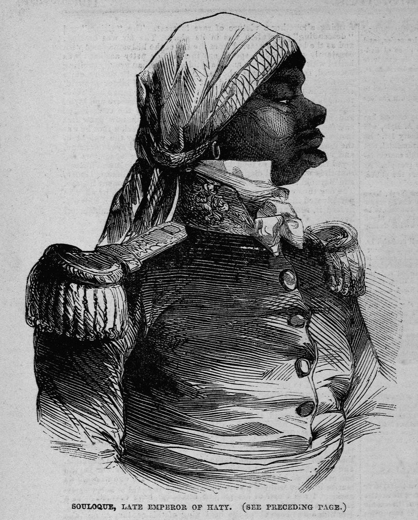 Detail of Souloque, Late Emperor of Haiti by Anonymous