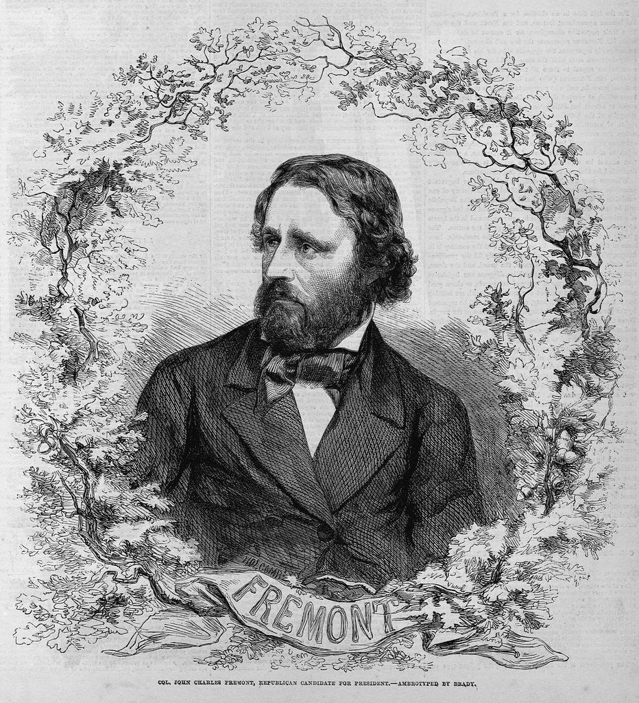 Col. John Charles Fremont, Republican Candidate For President by Corbis