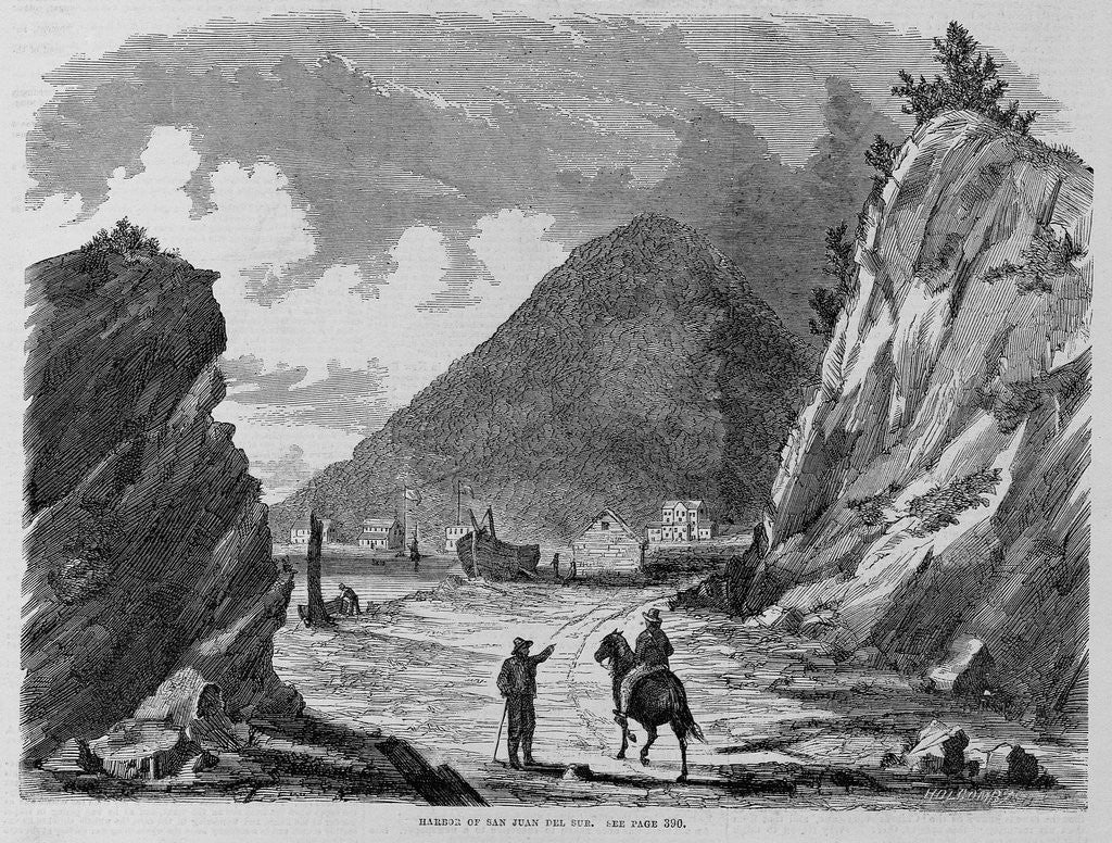 Detail of Harbor of San Juan Del Sur by Anonymous