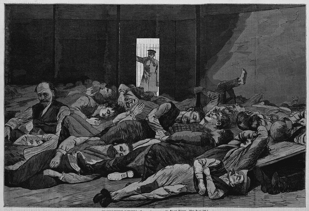 Detail of Station-House Lodgers by Anonymous
