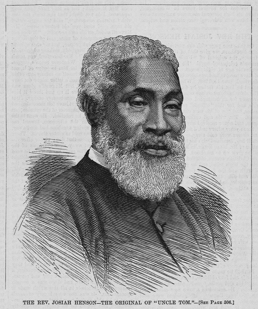 Detail of The Rev. Josiah Henson - the original of 