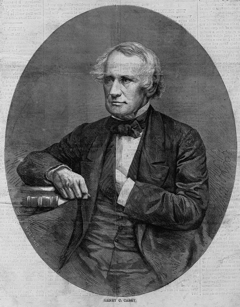 Detail of Henry C. Carey by Anonymous