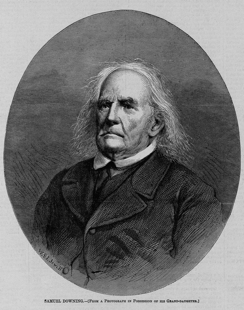 Detail of Samuel Downing. From a photograph in possession of his grand-daughter by Anonymous