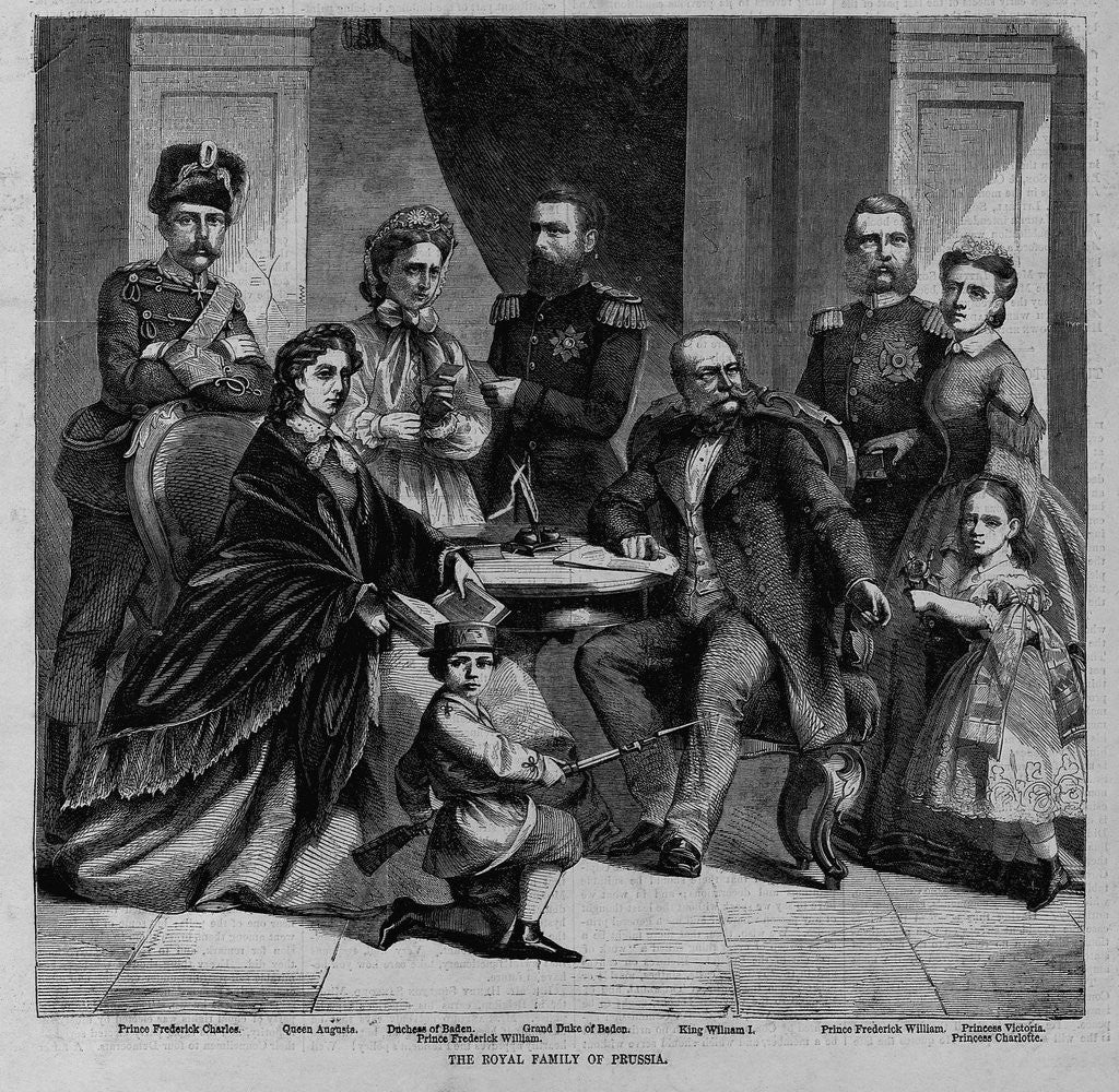 Detail of The royal family of Prussia by Anonymous