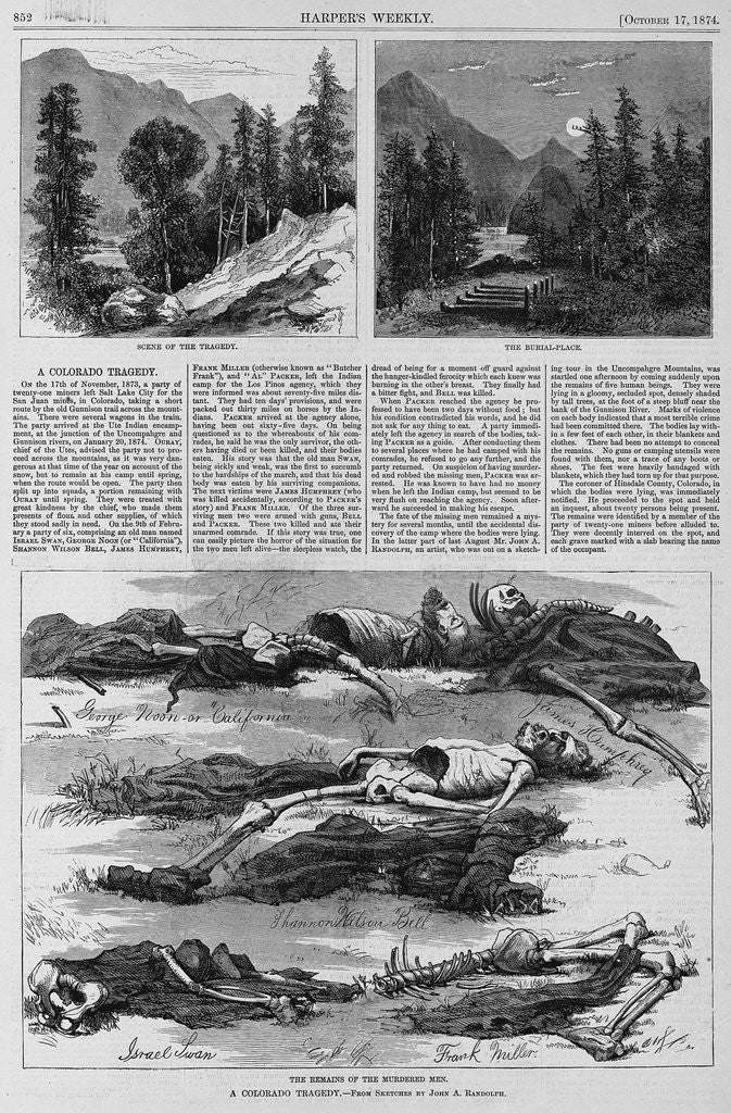 Detail of A Colorado Tragedy by Anonymous