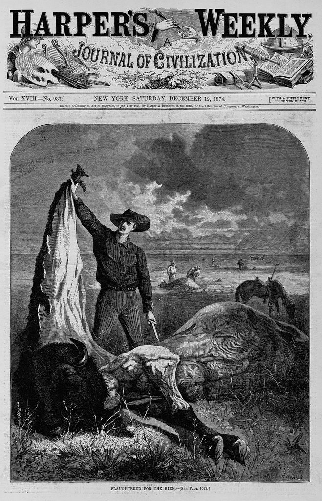 Detail of Slaughtered for the Hide by Anonymous