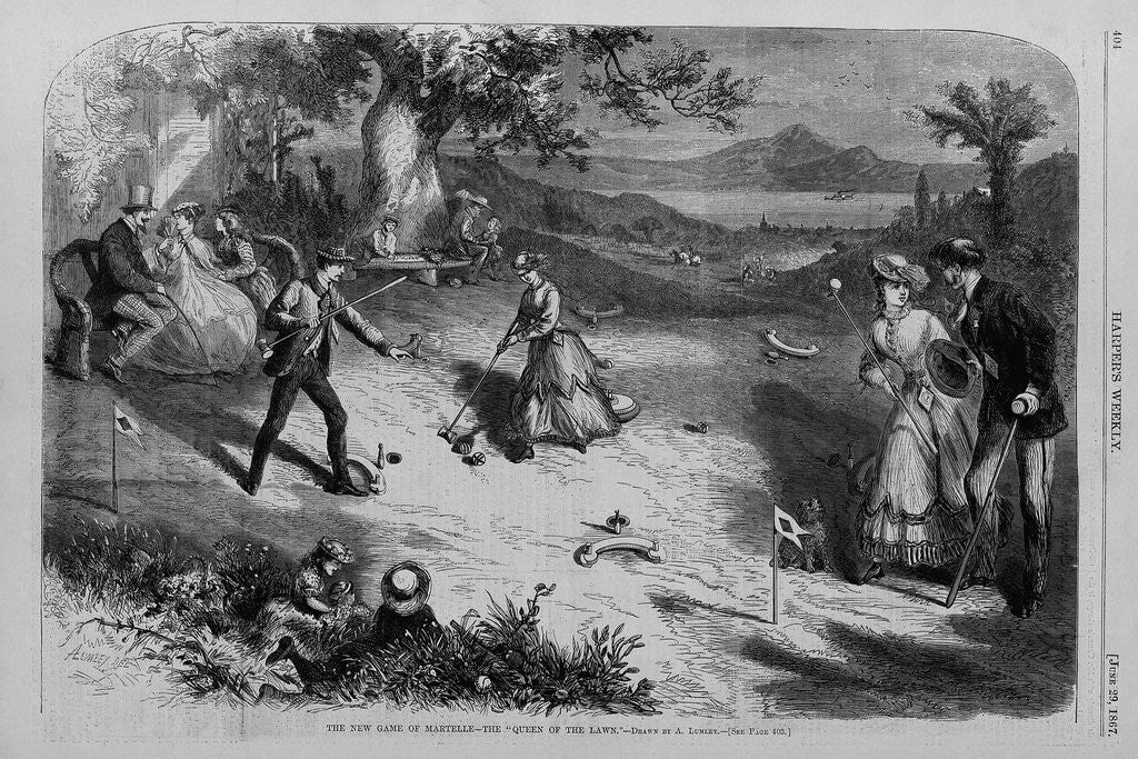 Detail of The new game of Martelle - the 