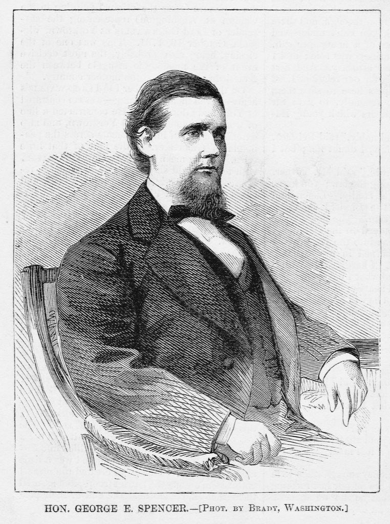 Detail of Hon. George E. Spencer by Anonymous