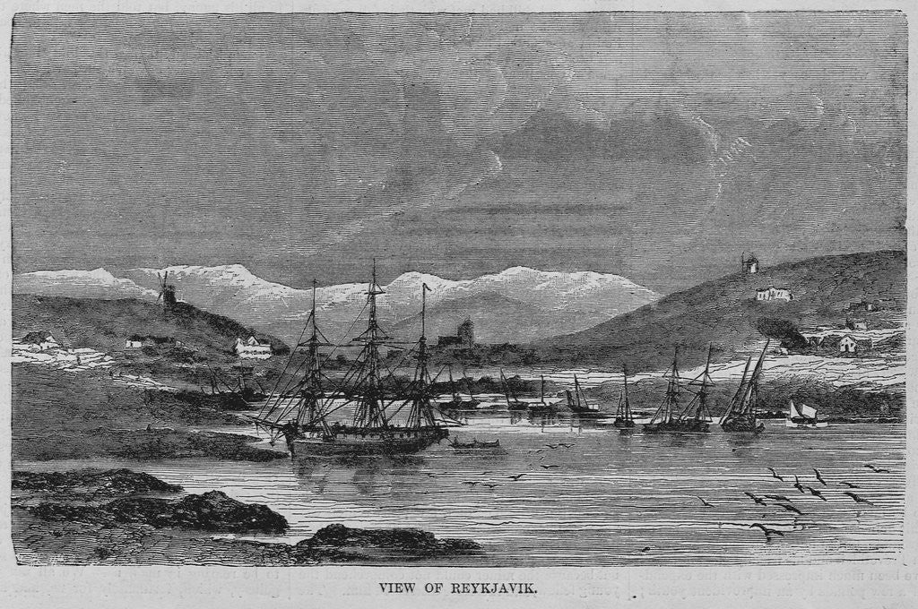 Detail of View of Reykjavik by Anonymous
