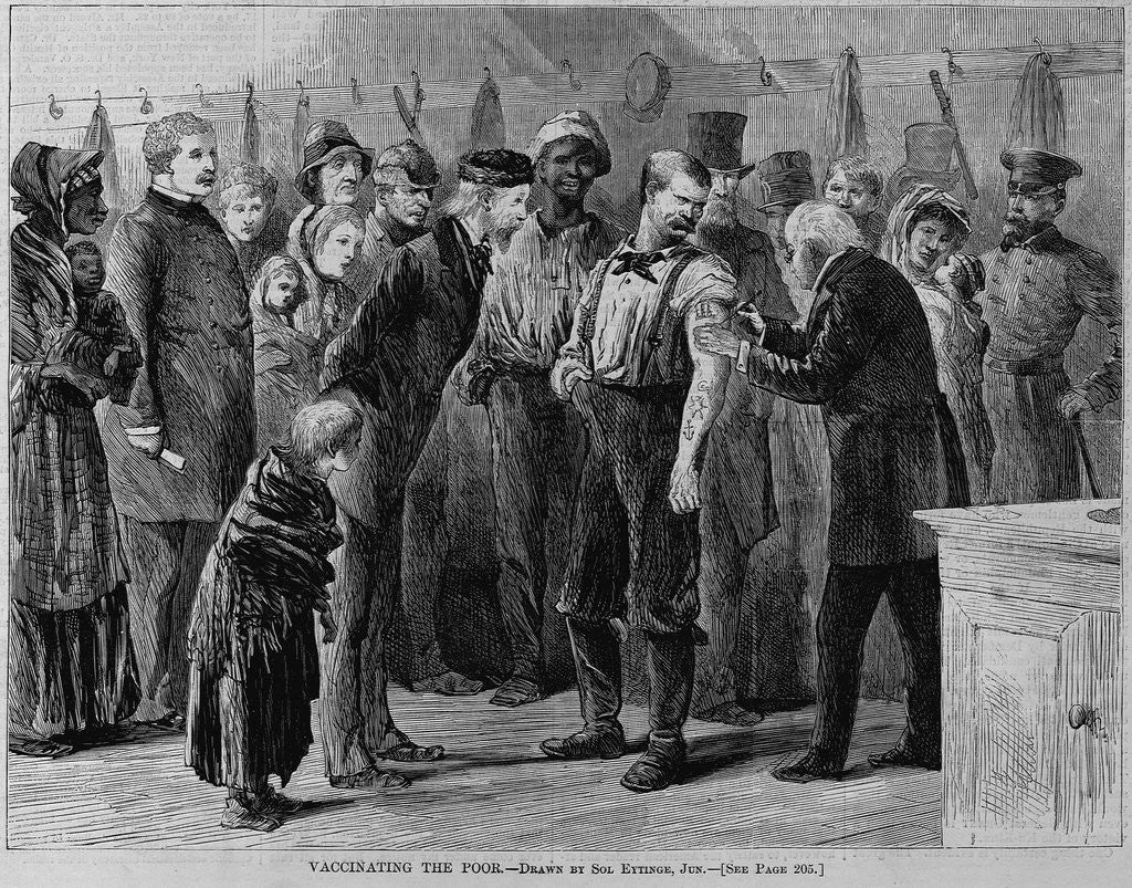 Detail of Vaccinating the Poor by Anonymous