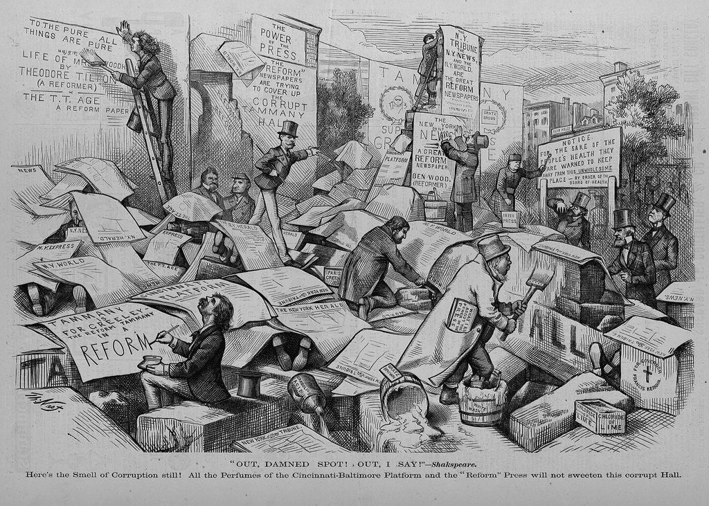 Detail of Out Damned Spot! Out, I Say! - Shakespeare by Anonymous