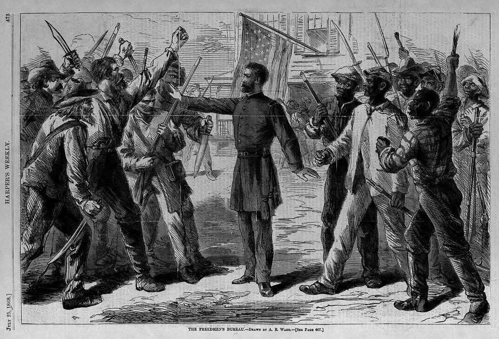 Detail of The Freedmen's Bureau by A. R. Waud