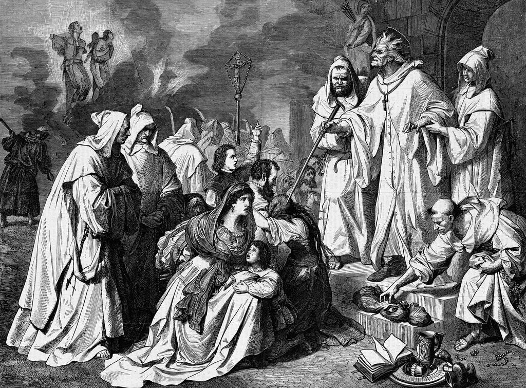 Detail of Grand Inquisitor Passing Sentence by Anonymous