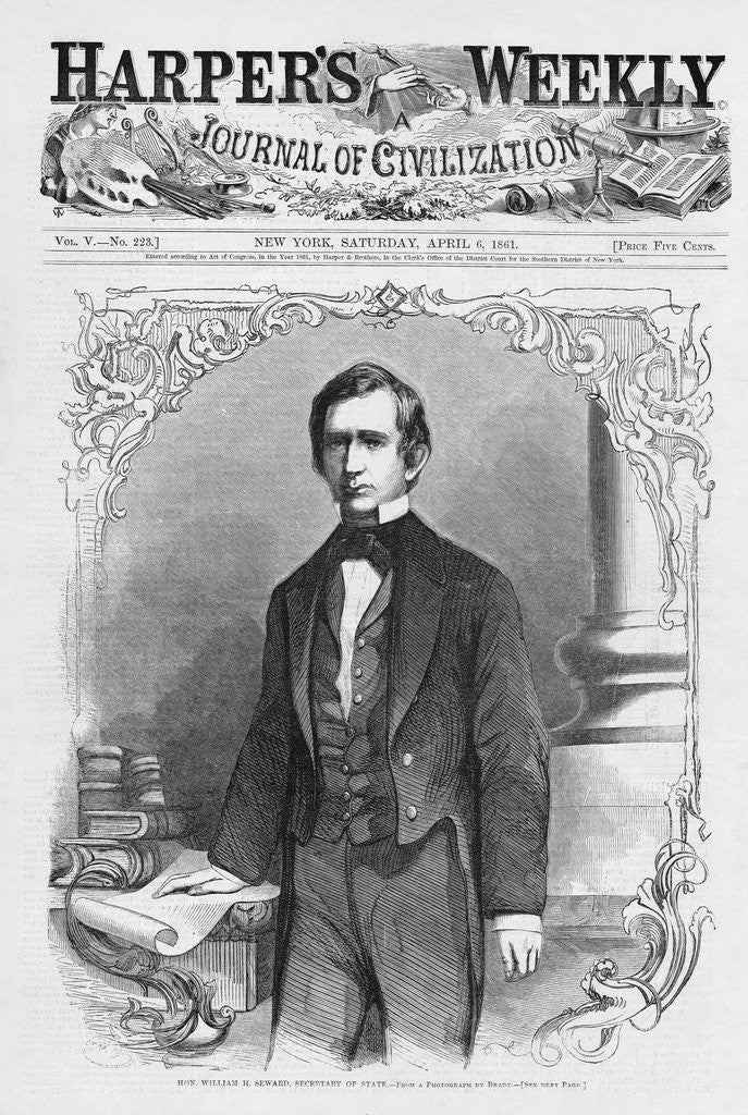 Detail of Hon. William H. Seward, Secretary of State by Anonymous