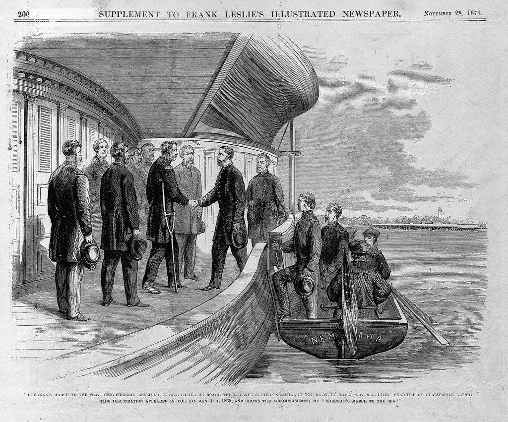 Detail of Sherman's March to the Sea by Anonymous