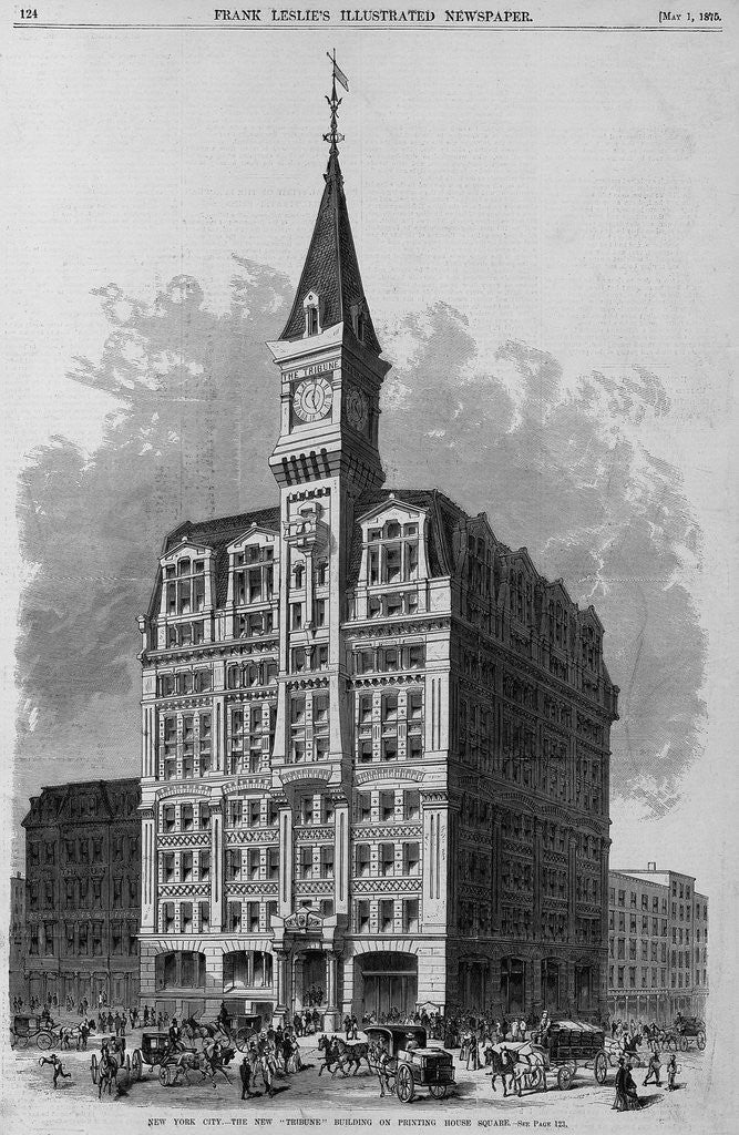 Detail of New York City - The new 