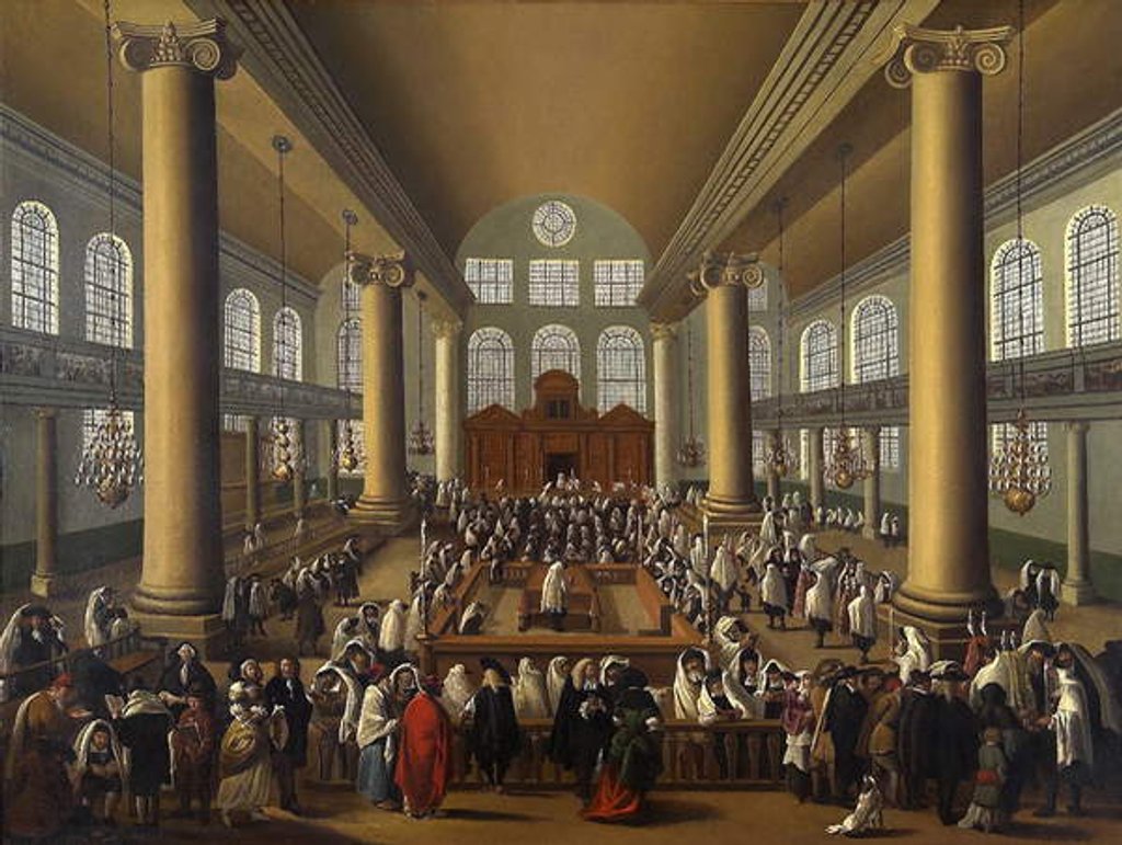 Detail of The Portuguese Synagogue, Amsterdam by School Dutch