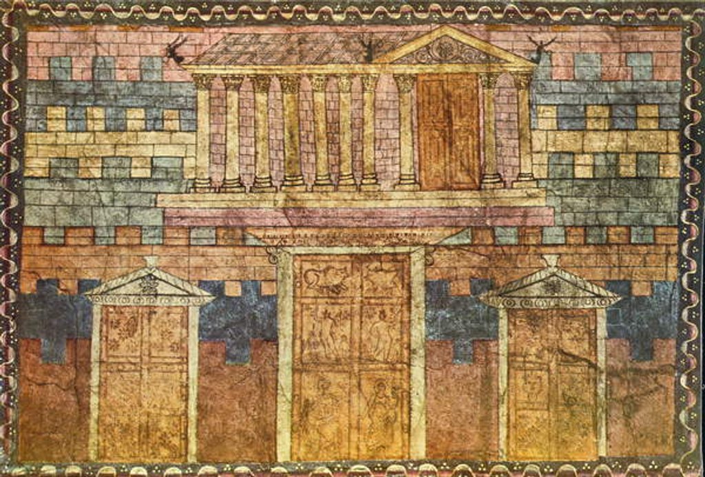Detail of The Temple of Solomon by Jewish School