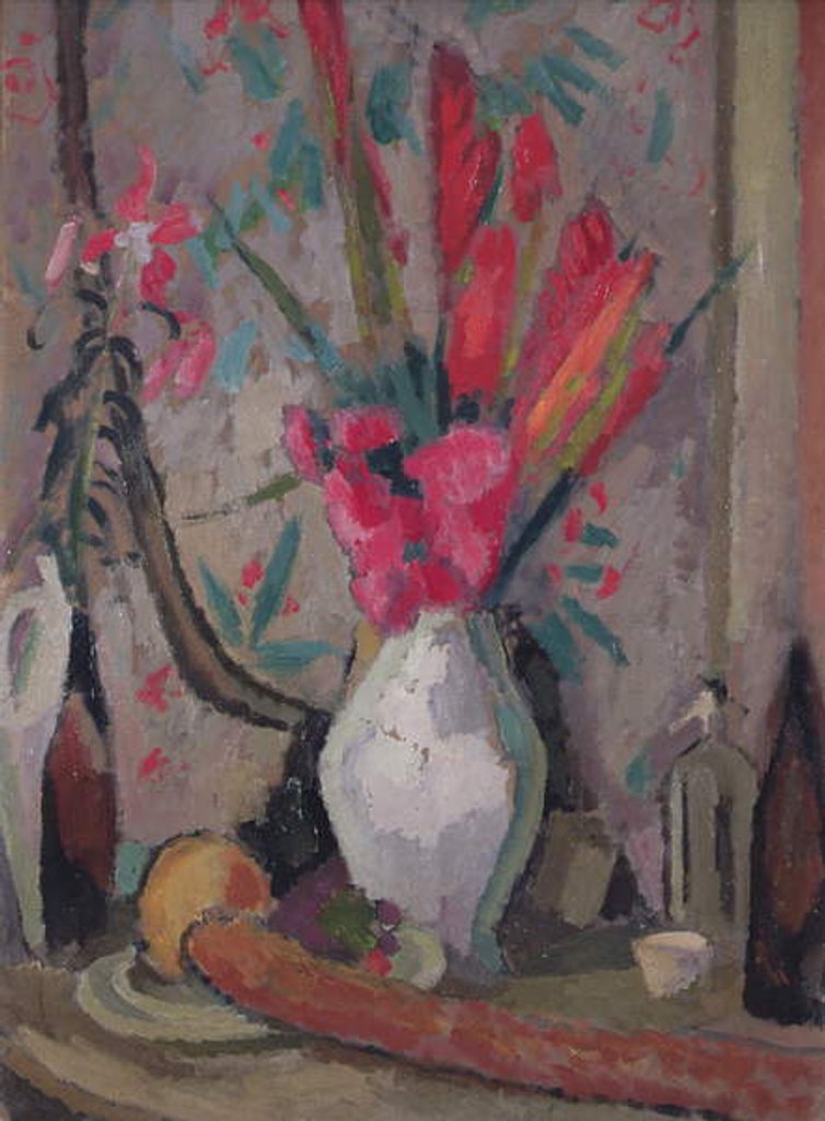 Detail of Red Hot Pokers, c.1916 by Roger Eliot Fry