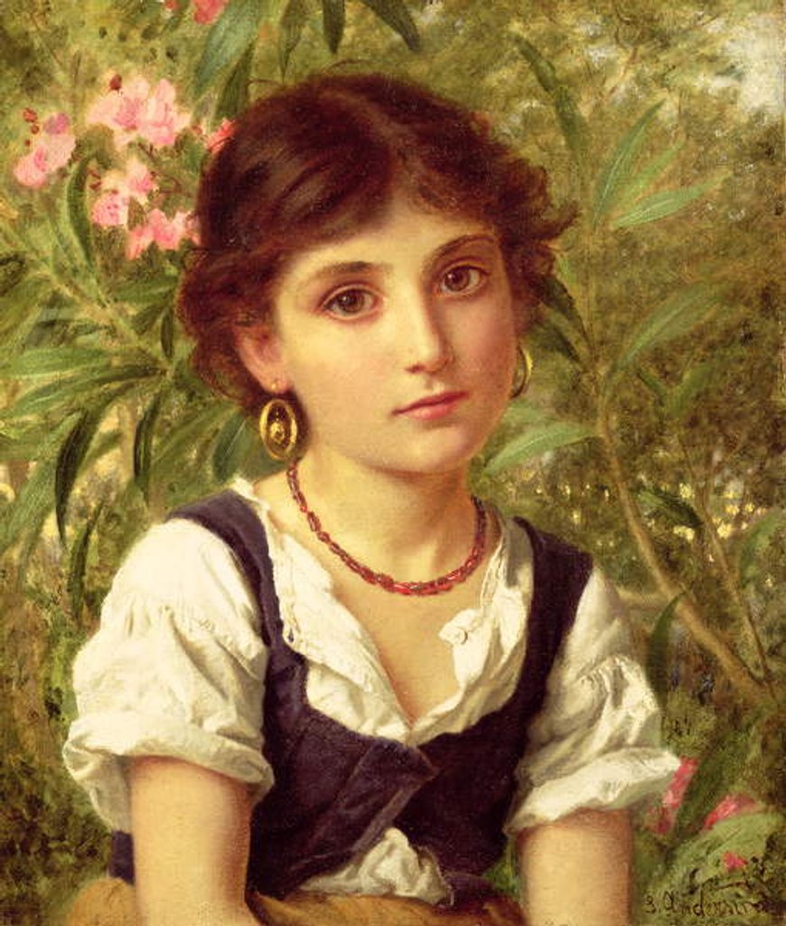 Detail of Far-Away Thoughts by Sophie Anderson