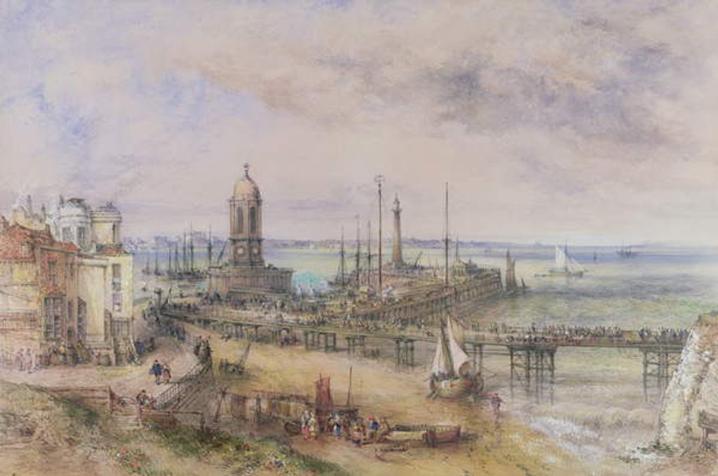 Detail of Margate, 1885 by Thomas Colman Dibdin