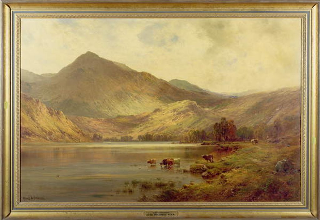 Detail of Lochearnhead by Alfred de Breanski