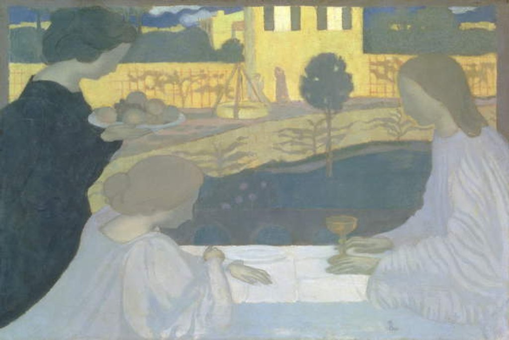 Detail of Martha and Mary, 1896 by Maurice Denis