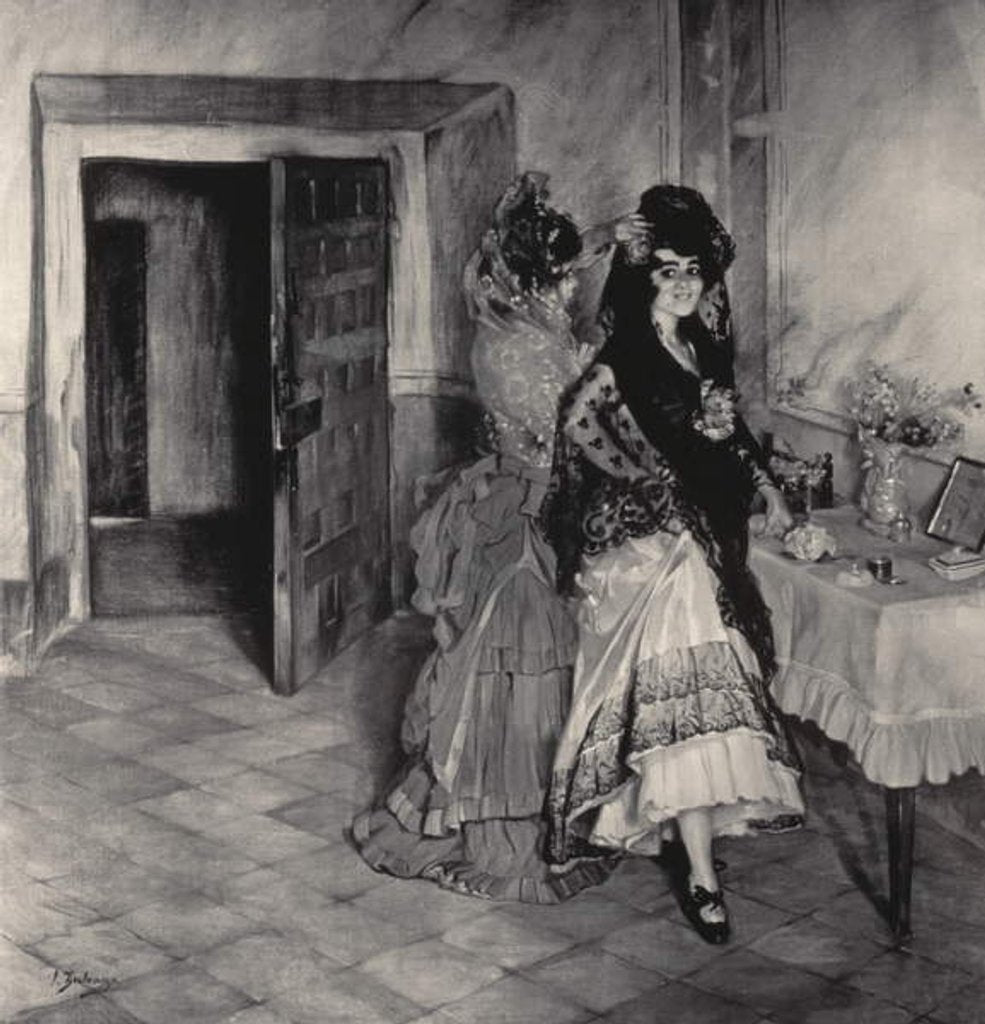 Detail of Preparations for the Corrida, 1903 by Ignacio Zuloaga y Zabaleta