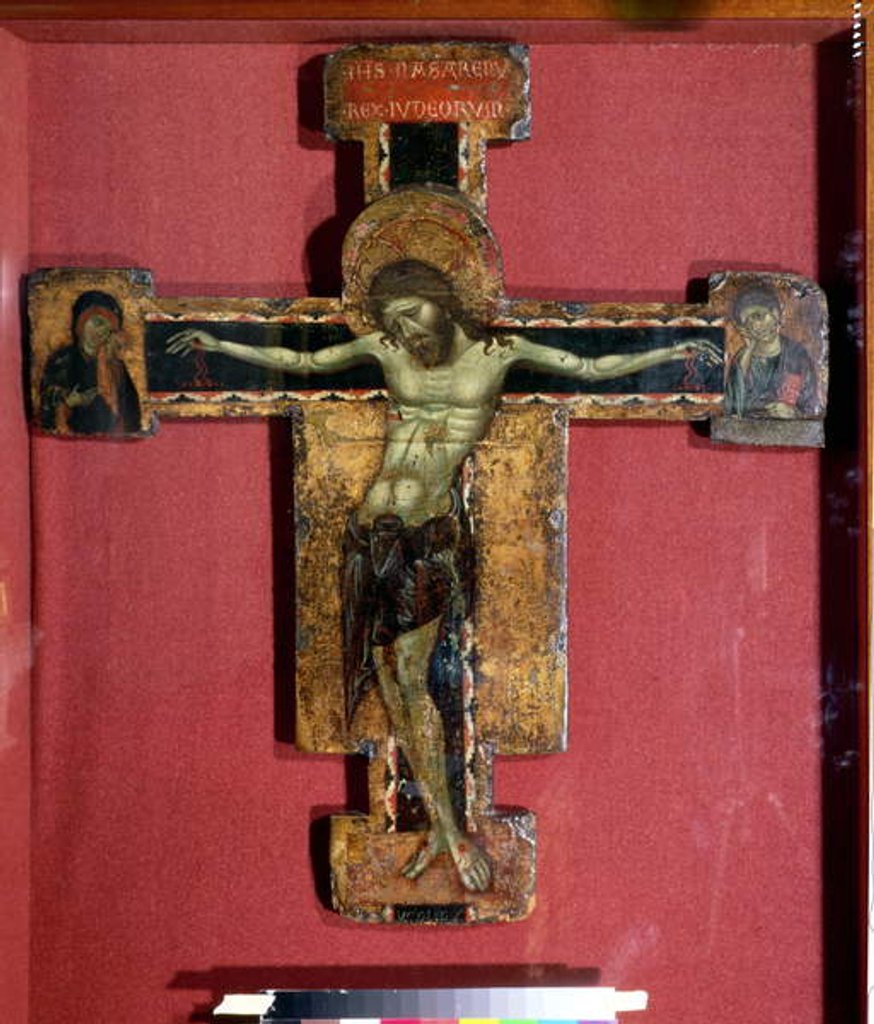 Detail of Cross with the Crucified Christ, 1260-65 by Ugolino di Tedice