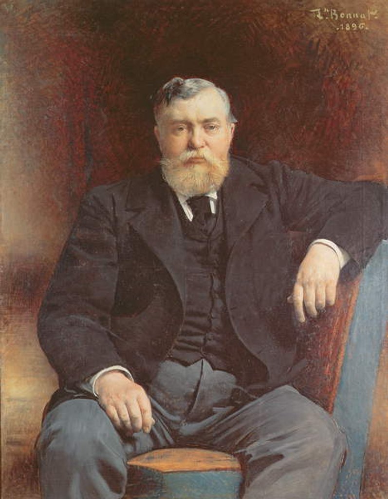 Detail of Portrait of Prince Vyacheslav Tenishev, 1896 by Leon Joseph Florentin Bonnat
