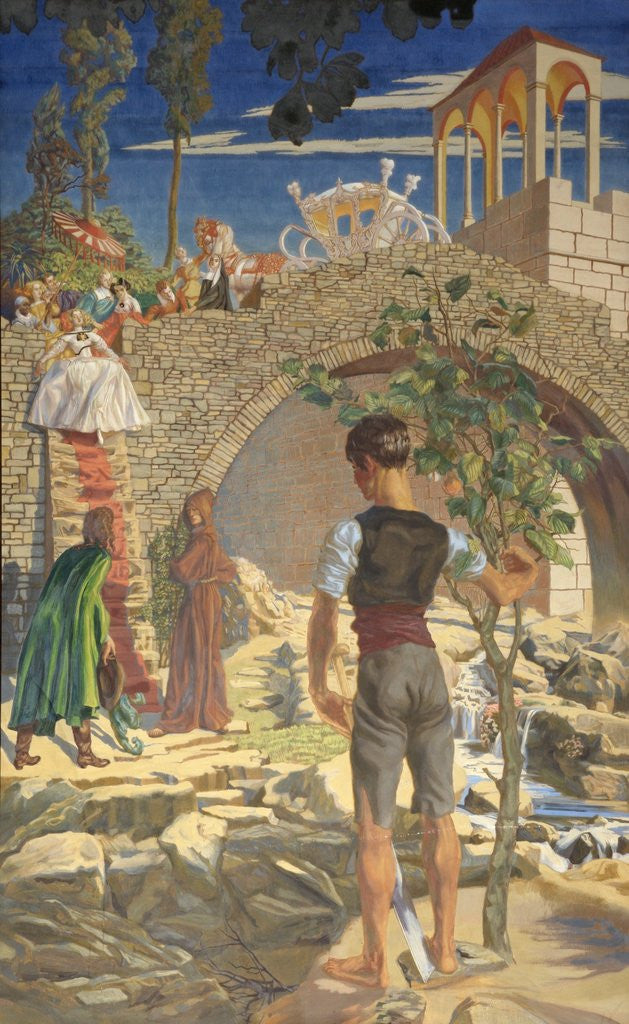 Detail of I Had a Little Nut Tree by Elfreda Gertrude Beaumont