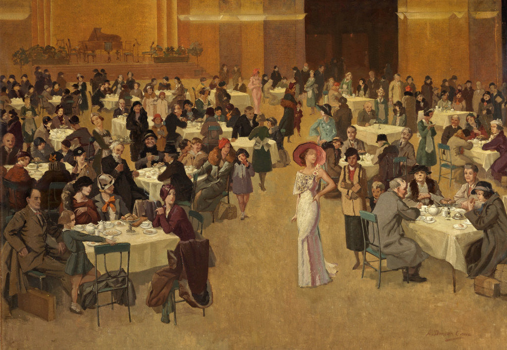 Detail of The Mannequins by Andreas Duncan Carse