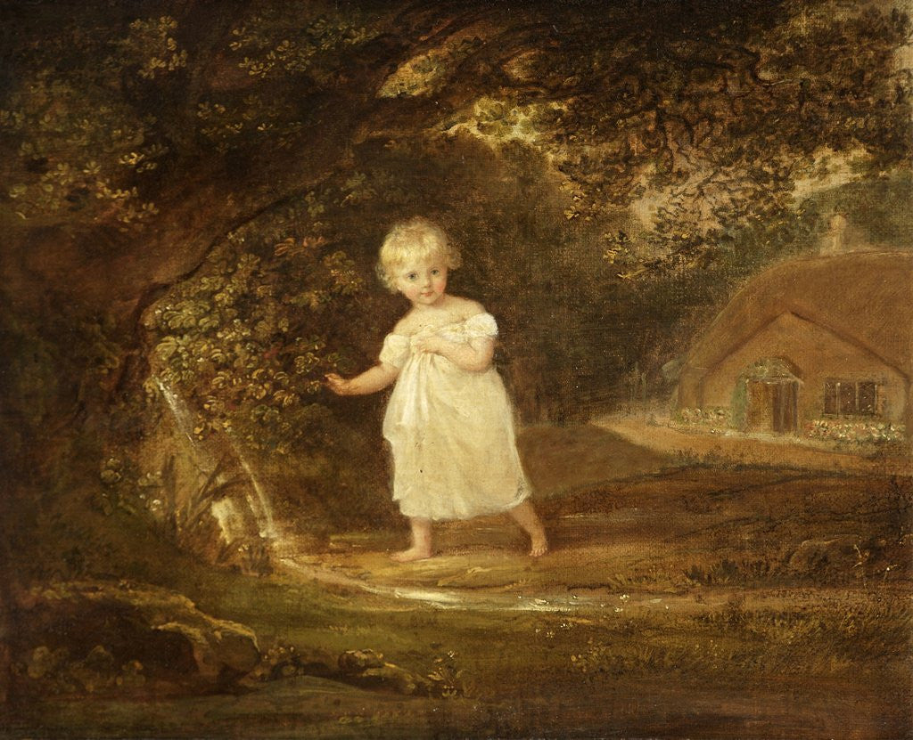 Detail of Great Grandfather of Donor as a child by Miss Dewsbury