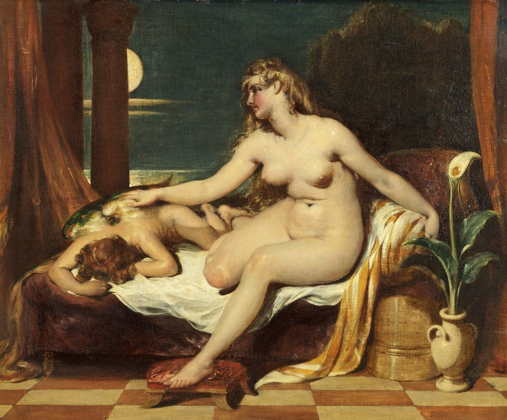 Detail of The Dawn of Love by William Etty